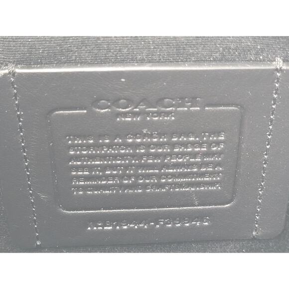 Coach Graham Unisex Black Crossbody Bag Calf Leather Retail $328 - Picture 12 of 12